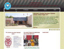 Tablet Screenshot of jnvkanpurnagar.com